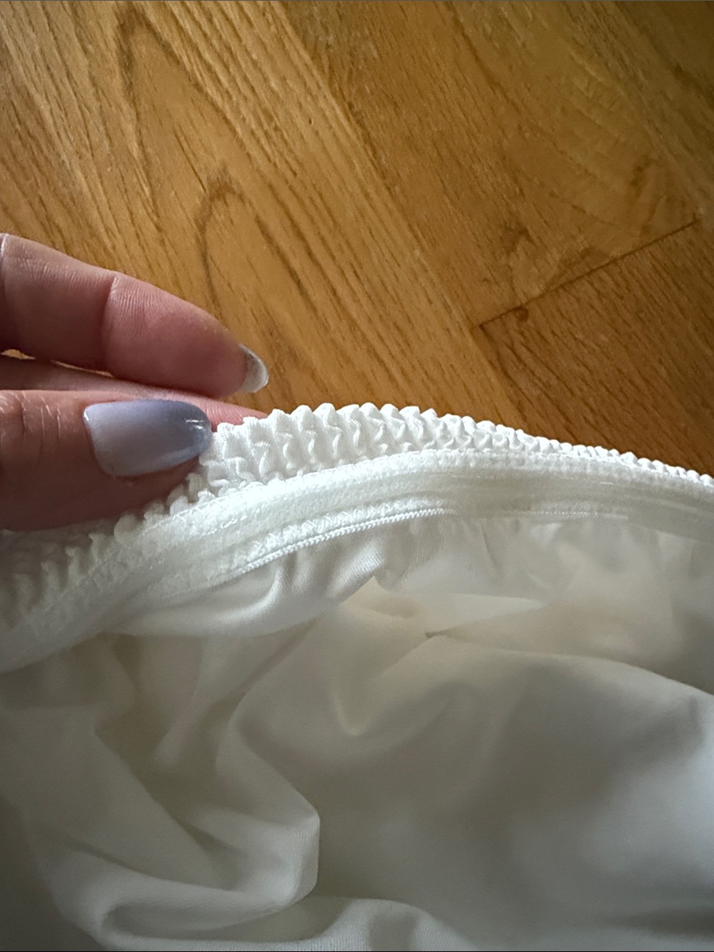 Textured Ruched One-Piece Swimsuit - Picture 3 of 3